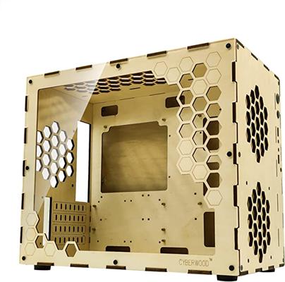 CYBERWOOD Micro ATX Case,Mini Tower Computer Case